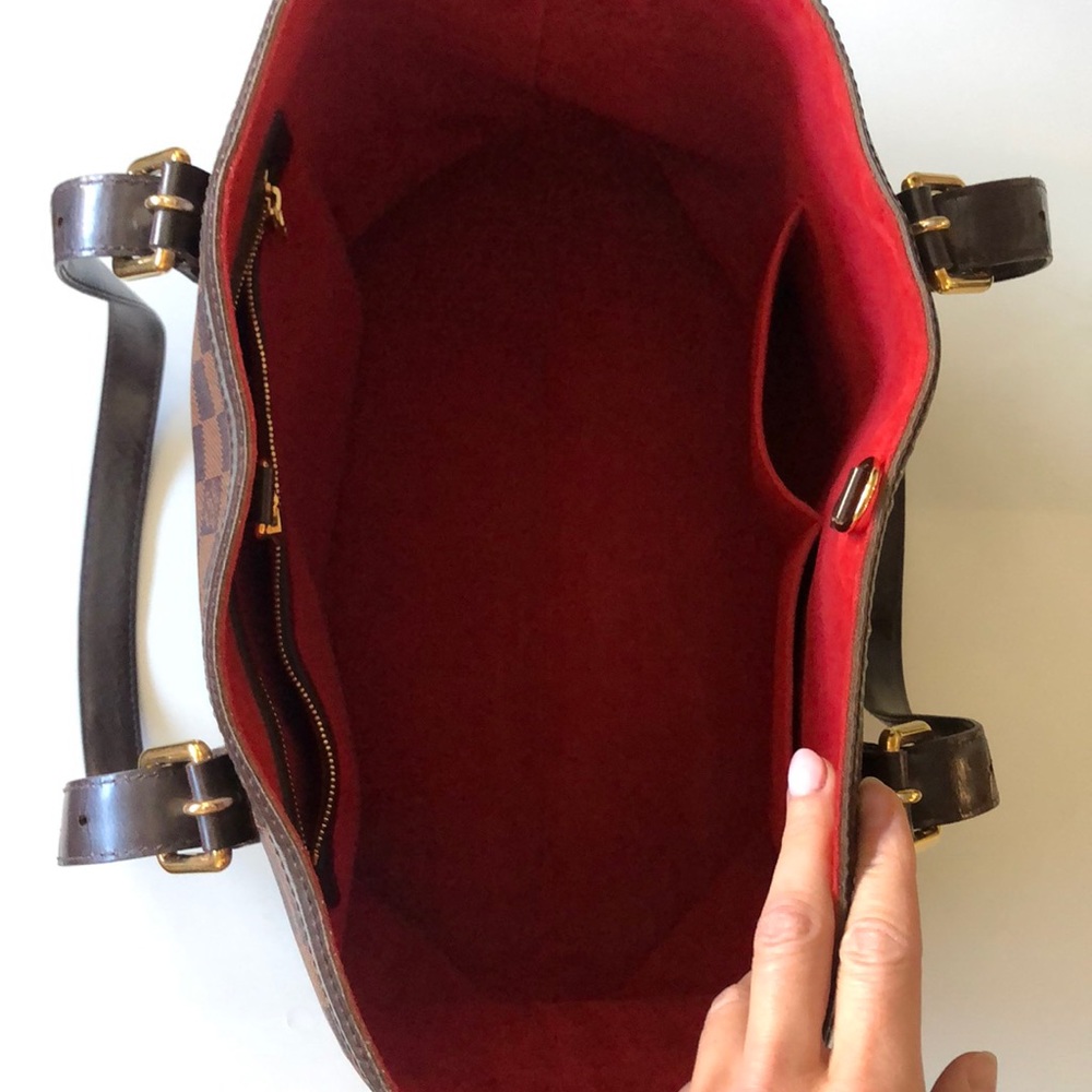 Louis Vuitton Tote damier hampstead 100% Authentic - Picture 14 of 16